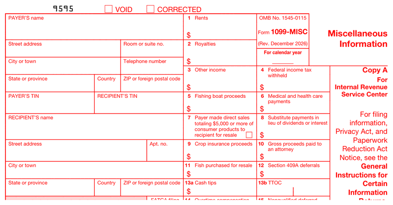 Form 1099-MISC preview