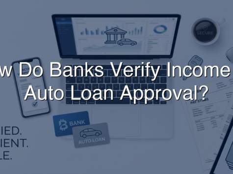 How Do Banks Verify Income for Auto Loan Approval?