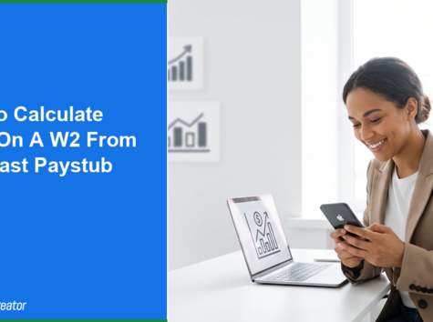 How to Calculate Box 1 on a W2 From Your Last Paystub (2026 Guide)