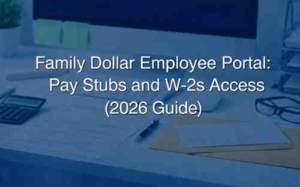 Family Dollar Employee Portal: Pay Stubs and W-2s Access (2026 Guide)