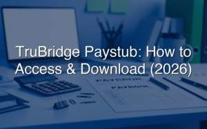 TruBridge Paystub: How To Access & Download (2026)