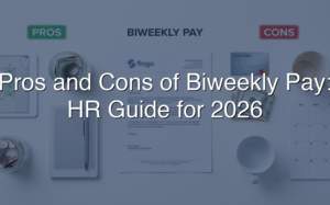 Pros and Cons of Biweekly Pay: HR Guide for 2026