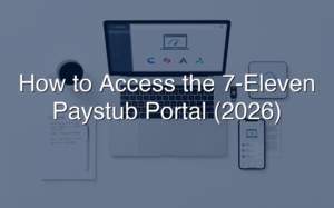 How To Access the 7-Eleven Paystub Portal (2026)