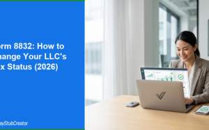 Form 8832: How to Change Your LLC's Tax Status (2026)