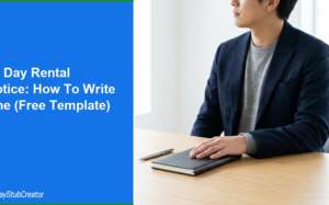 60 Day Rental Notice: How to Write One in 2026 (Free Template)