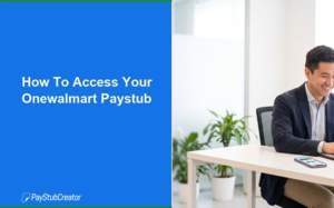 How to Access Your OneWalmart Paystub in 2026